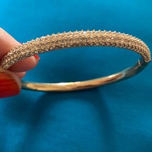 Rose gold bangle
